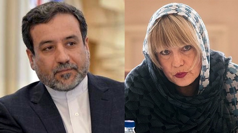 Iranpress: لقاء ثنائي بين عراقجي ونائبة موغريني في طهران