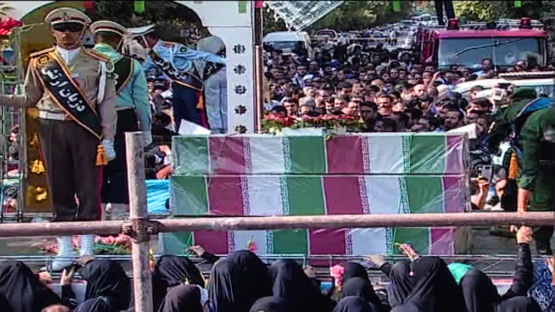 ایران برس: مراسم تشييع جثامين 150 شهيدًا من شهداء الدفاع المقدس