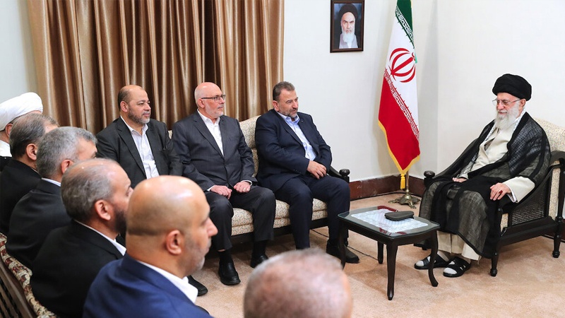 Leader receives Hamas, al-Arouri