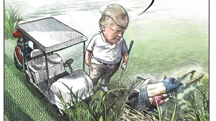 Canadian cartoonist loses job after illustration of Trump went viral