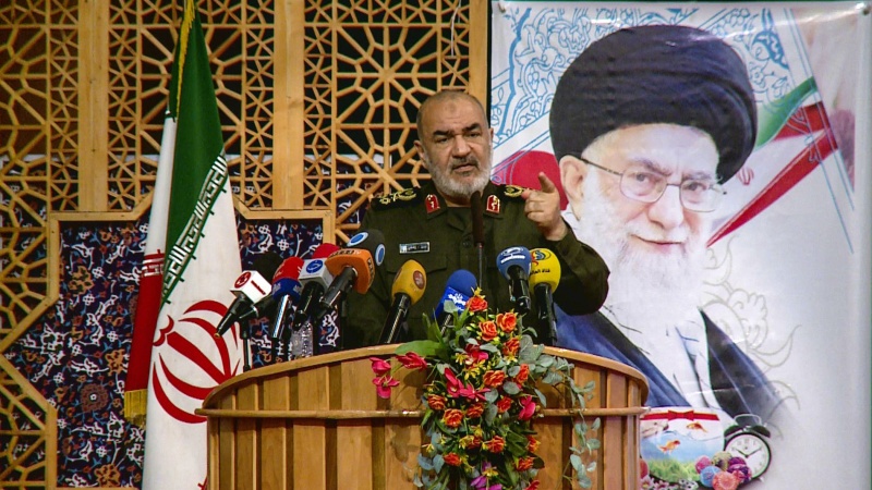 Iranpress: Major General Salami: Basij volunteer forces change all the equations between Iran and the arrogant powers