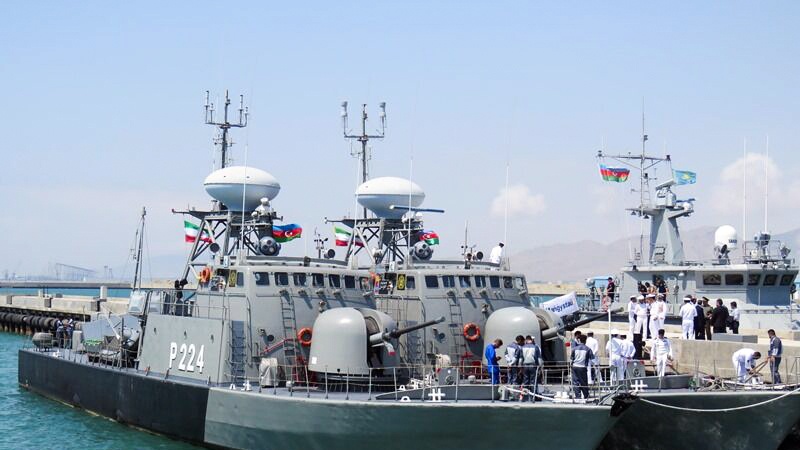 Iranpress: Iranian flotilla arrives in Baku for International Sea Cup competition