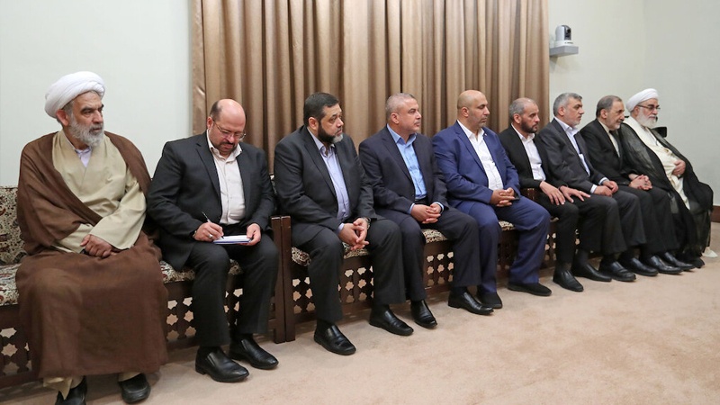 Leader receives Hamas, al-Arouri