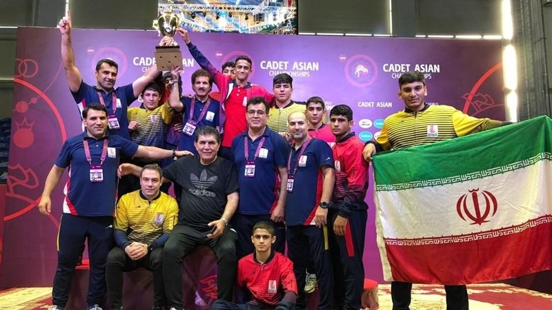 Iranpress: ايران تفوز ببطولة أشبال أسيا بالمصارعة الرومانية