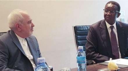 Zarif discuss bilateral relations with his Senegalese counterpart