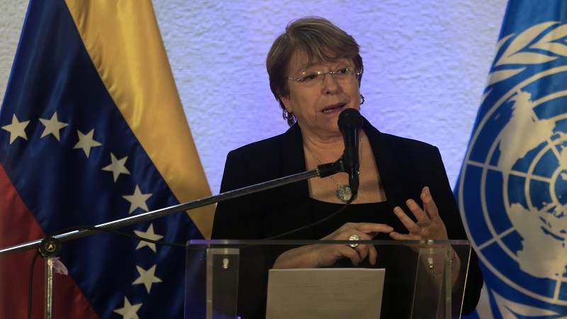 Iranpress: UN rights chief condemns latest US Venezuela sanctions