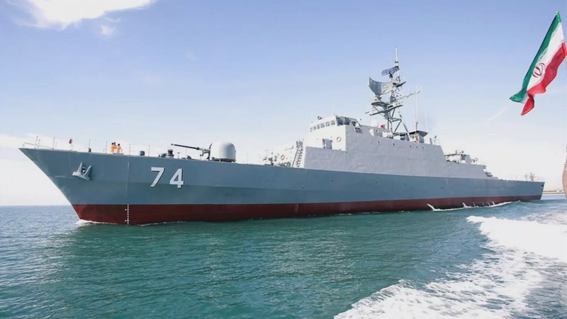 Iranpress: Iran’s Sahand destroyer arrives in Gulf of Aden