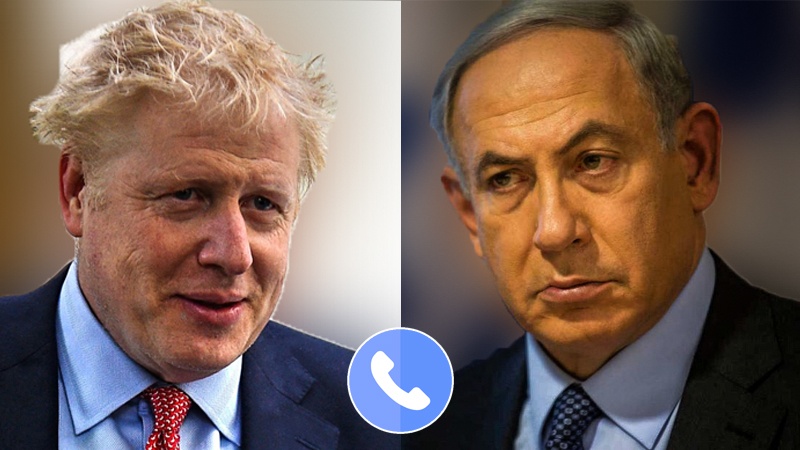 Iranpress: Netanyahu and Johnson discuss Iran over the phone 