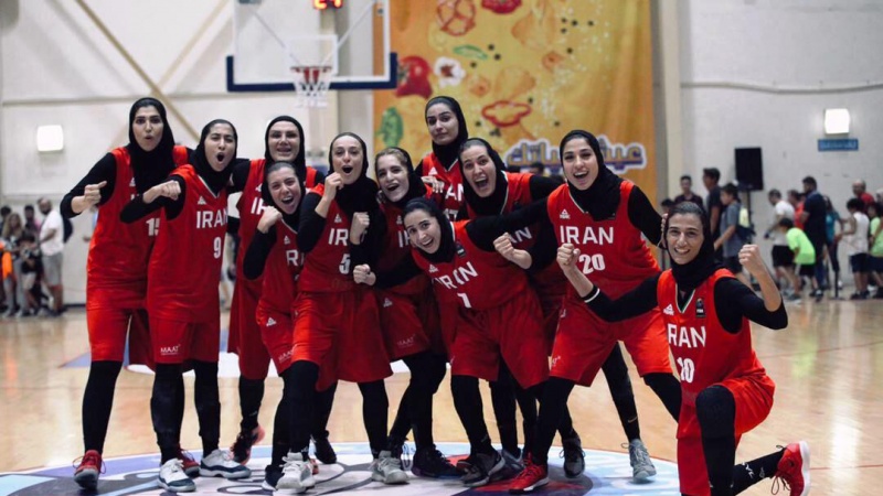 Iranpress: Iran shines at West Asia Championship Women Basketball