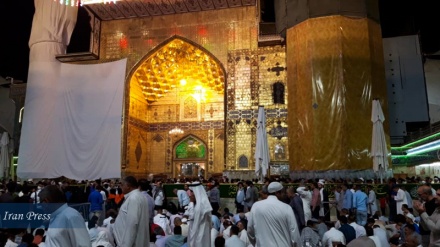 Photo: True lovers of Imam Ali (PUBH) celebrate Eid al-Ghadeer in Holy Najaf