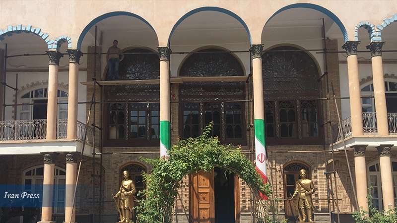 Khaneh Mashrouteh, the Constitution House of Tabriz, northwestern Iran