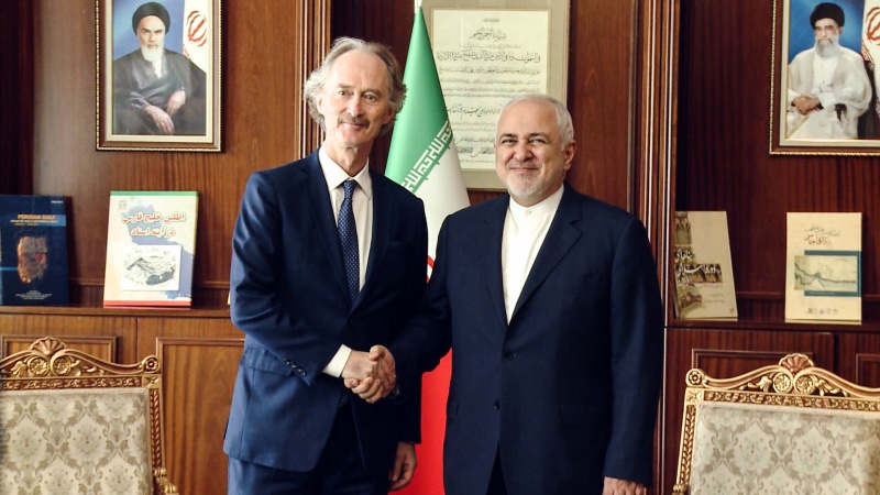 Iranpress: Zarif: Iran urges support for Syria-UN Interaction