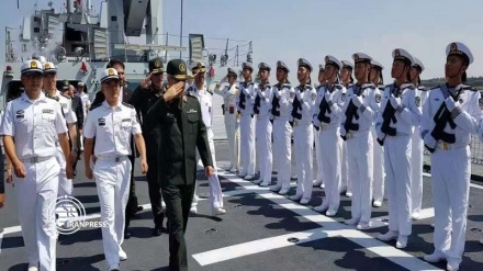 Iranian top military commander visits Chinese Naval Base Shanghai