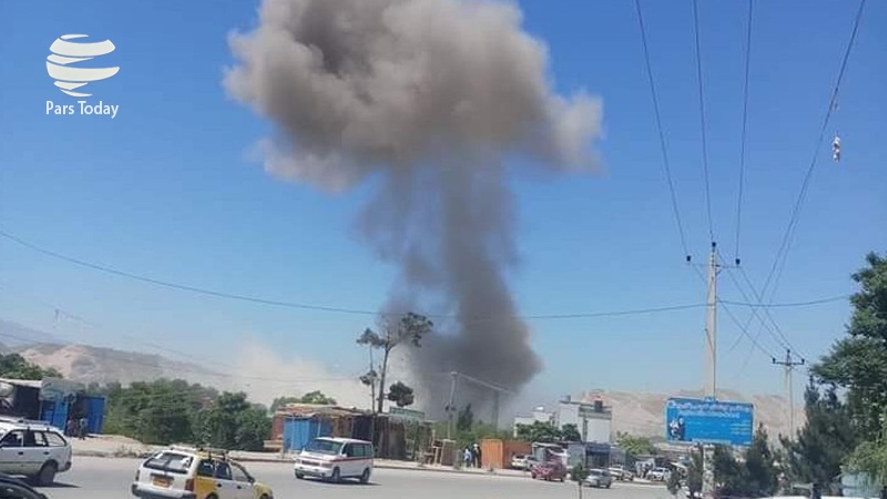 انفجار بمب مقابل ستاد انتخاباتی 