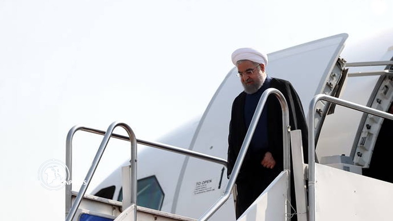 Iranpress: روحاني يغادر نيويورك عائدا الى البلاد