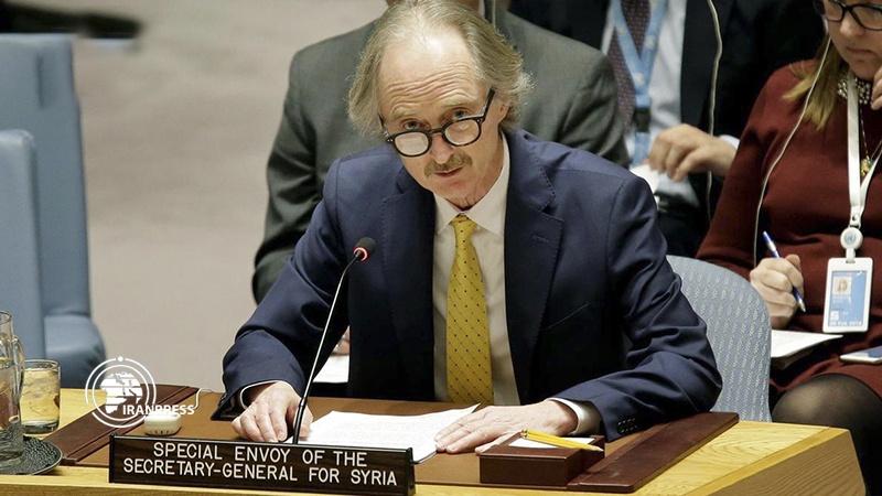 Iranpress: UN envoy appreciates Iran effort over Syrian Constitutional Committee