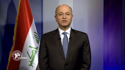  الرئيس العراقي يدعو ترکیا الى وقف عمليتها العسكرية في سوريا