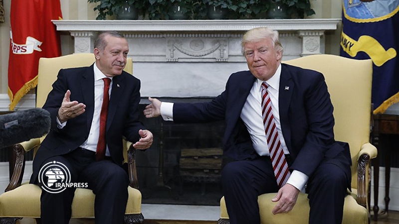Iranpress: Trump urges Erdogan to show restraint in Syria in a bizarre letter