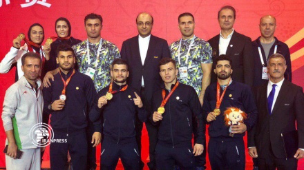 Iran's Wushu team defends world title in China