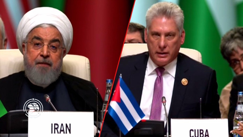 Iranpress: Iranian President meets his Cuban counterpart
