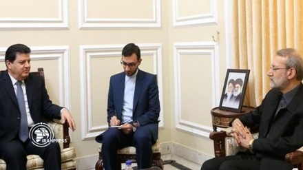 Larijani stresses Iran's support for upholding Syrian territorial integrity 