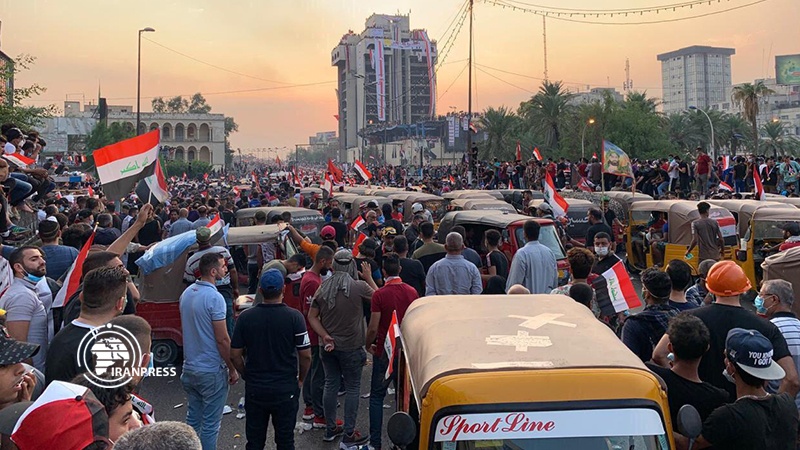 Iranpress: تجدُد المظاهرات السلمية في العراق