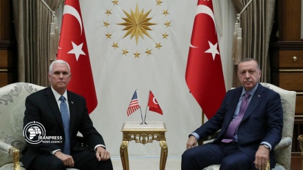 Erdogan, Pence discuss the latest development in Syria