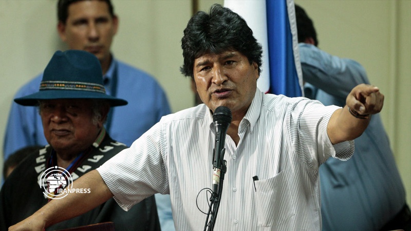 Iranpress: Morales refuses to hold political negotiation in Bolivia