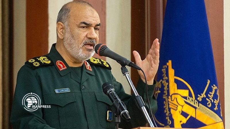 Iranpress: Enemy powerless against Iranian people: Gen. Salami