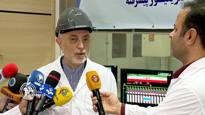 Iranpress: AEOI Chief: Iran unveils injection of UF6 gas into medium chain IR6 centrifuges