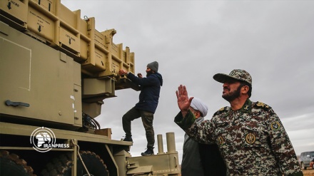 Iranian armed forces staged joint air defense drill