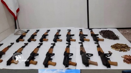 Arms shipment seized in Kermanshah province by Intelligence Ministry