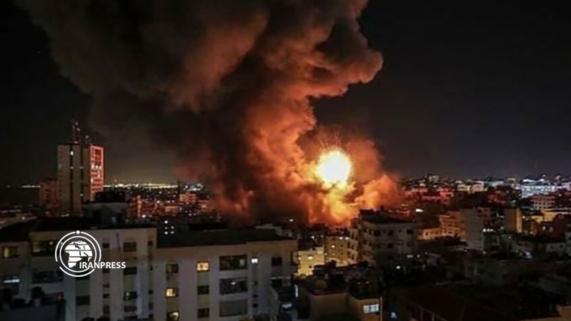 Iranpress: Israeli air strikes on Gaza meets with Palestinian resistance