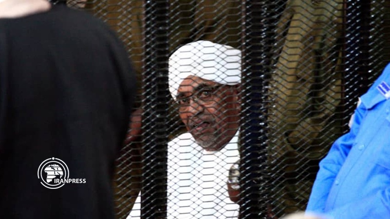 Sudanese deposed military ruler Omar al-Bashir sits in court during his corruption trial in Khartoum in August. PHOTO:by AFP