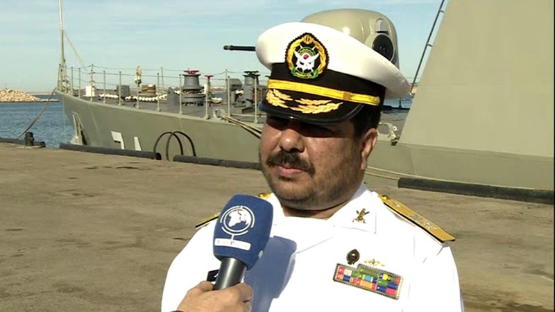 Iranpress: هدف المناورات البحرية الثلاثية تعزيز الأمن ومكافحة الارهاب والقرصنة