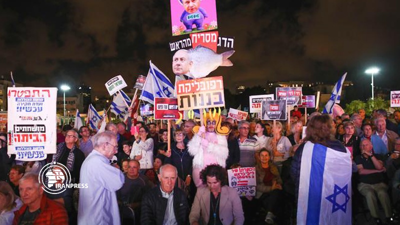 Iranpress: Protesters demand Netanyahu resignation, amid corruption charges