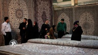 Hand-woven carpet, Iran, Isfahan/ Photo by Pantea Nikzad