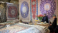 Hand-woven carpet, Iran, Isfahan/ Photo by Pantea Nikzad