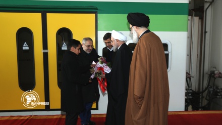President Rouhani inaugurates the Karaj-Hashtgerd new Metro Line
