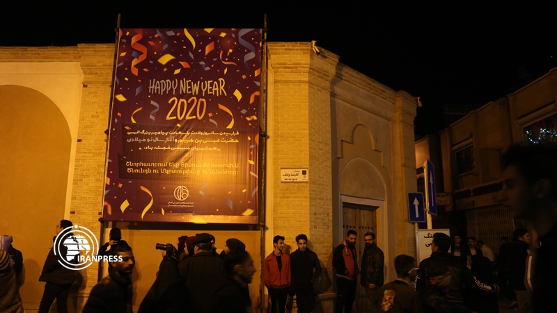 Iranpress: New Year celebration in Vank Church, Isfahan