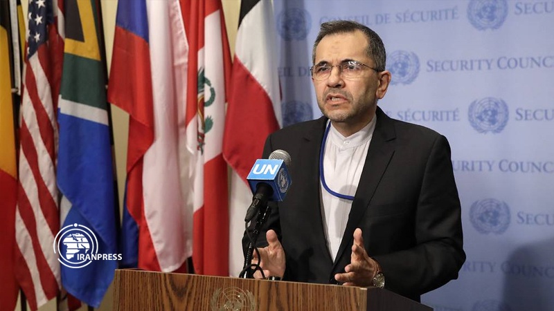 Iranpress: ممثل إيران بالأمم المتحدة: على أمريكا الإنسحاب من غرب آسيا