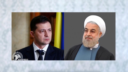 Rouhani and Zelensky talk on the latest plane crash developments