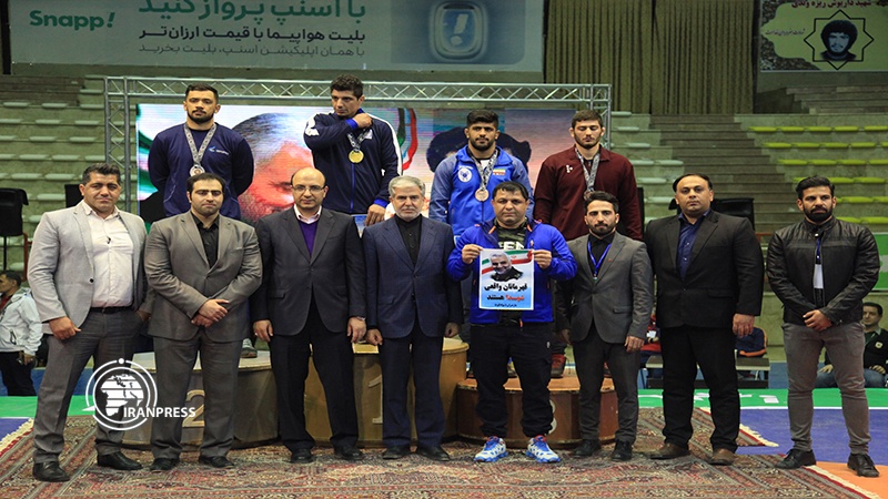 Iranpress: Iran crowned at Takhti freestyle wrestling tournament