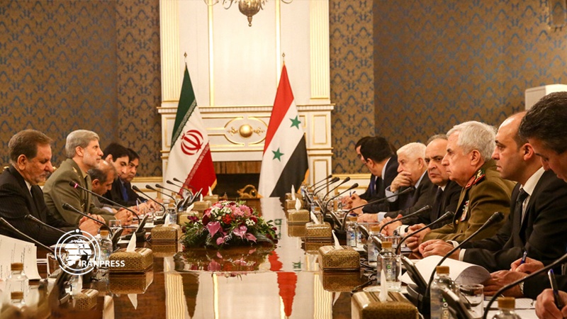 Talks held between Iranian and Syrian delegations