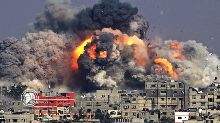  Zionist Regime carries out fresh airstrikes over Gaza