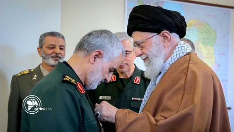 Iranpress: Martyred Lte. General Soleimani holder of Iran
