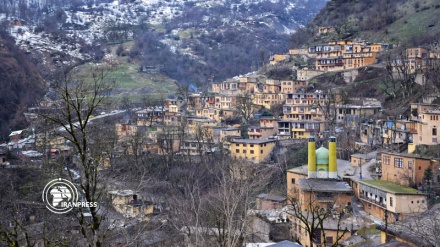Photo: Scenic beauties of terraced Masuleh amid fog and snow
