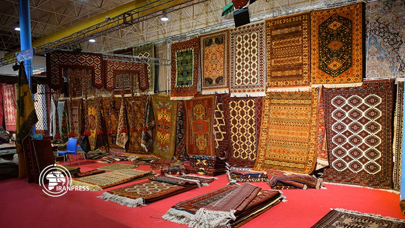 Export Support Exhibition of Golestan hand-woven carpet   Photo by Mohsen Asgari