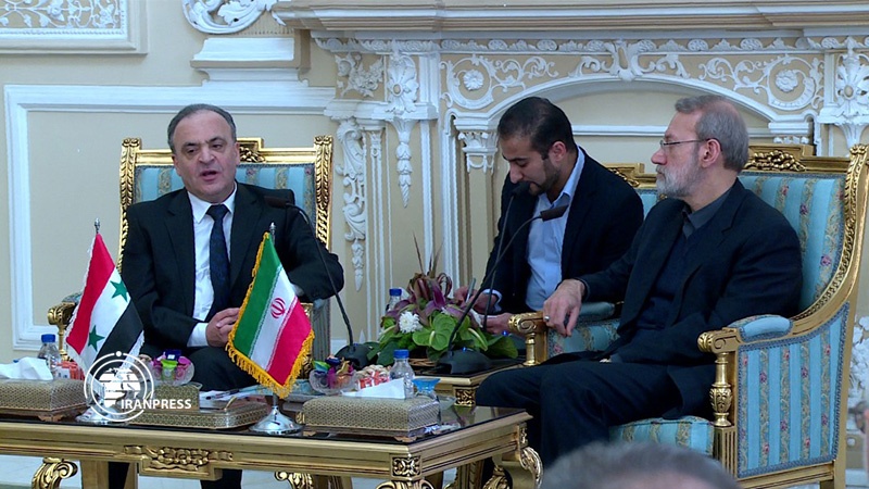 Iranpress: Syrian PM, Iranian Parliament Speaker hold meeting in Tehran