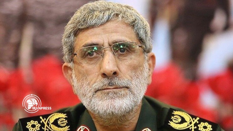 Iranpress: New Commander of IRGC Quds Force: Americans are screaming